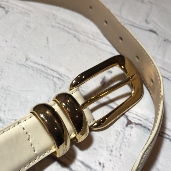 Lady Captain Genuine Leather Big Buckle Belt - Picture 5 of 8